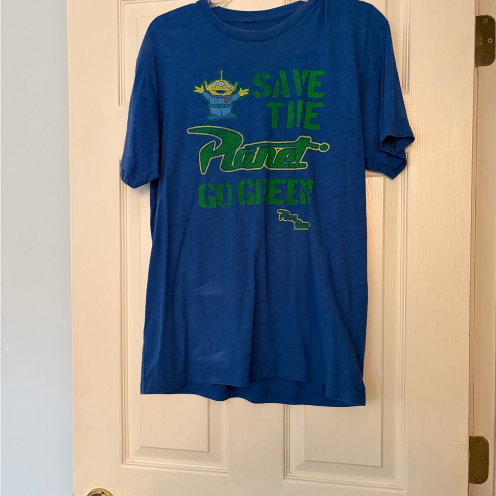 Disney Blue and Green Alien Tee